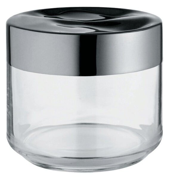 Βάζο Αποθήκευσης Julieta LC07 500ml 9,3cm Clear-Inox Alessi