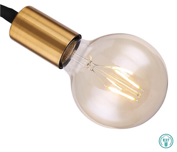 Απλίκα Globo Lighting Eddy 54010-1W Χρυσό