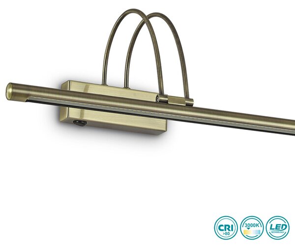 Απλίκα Μπάνιου Ideal Lux Bow 121161 Αντικέ