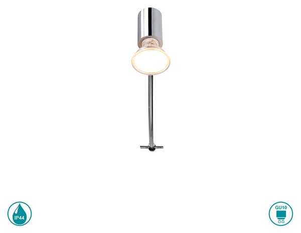 Απλίκα Μπάνιου Trio Lighting Giada 283400106 Χρώμιο