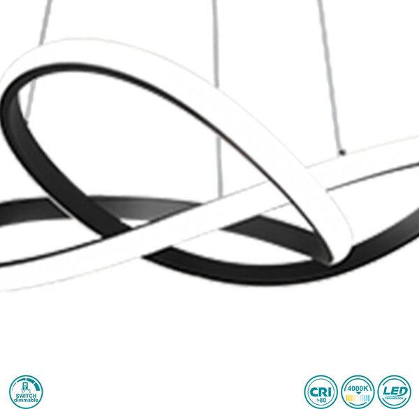Φωτιστικό Κρεμαστό RL Lighting Course R32051432 Μαύρο Ματ (4000K)