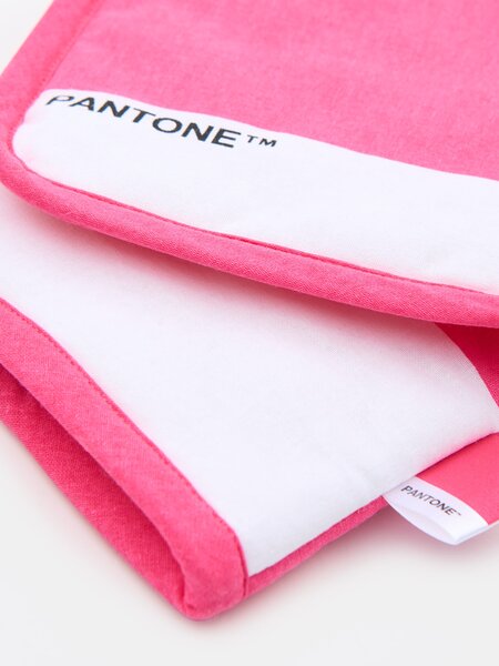 Sinsay - Γάντι κουζίνας και πιάστρα Pantone - φουξια