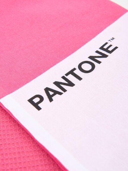 Sinsay - Σετ με 2 πετσέτες κουζίνας Pantone - φουξια
