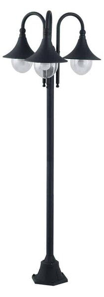 Φωτιστικό Δαπέδου Pavia LANT-PAVIA-P3 3xE27 60W 56x190cm Black Intec