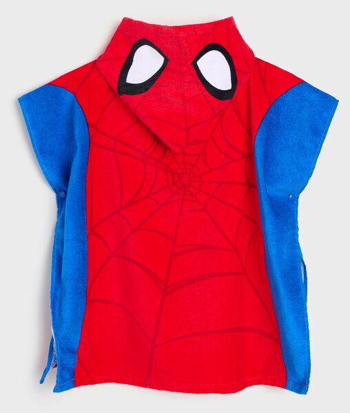 Sinsay - Πετσέτα πόντσο με κουκούλα Spider-Man - πολυχρωμο