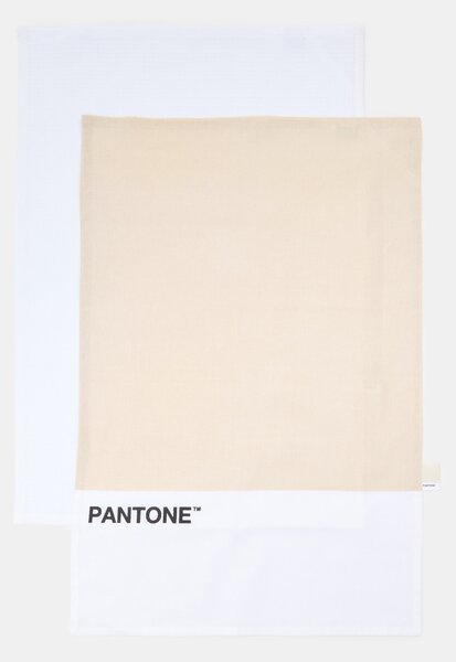 Sinsay - Σετ πετσετών κουζίνας 2 τεμαχίων Pantone - κρεμ