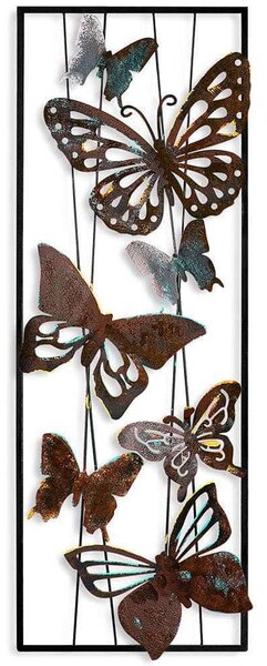 Διακοσμητικό Τοίχου Butterfly 930DYU1270 32x4x90cm Multi Wallity