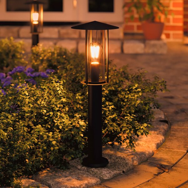 Paulmann Φωτιστικό μονοπατιού Classic LED με χρυσό φως, Μαύρο, Μέταλλο