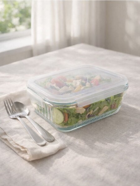 Sinsay - Διαφανές lunch box με καπάκι - clear