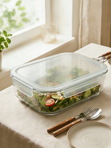 Sinsay - Διαφανές lunch box με καπάκι - clear