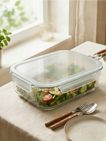 Sinsay - Διαφανές lunch box με καπάκι - clear