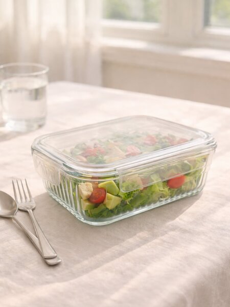Sinsay - Διαφανές lunch box με καπάκι - clear