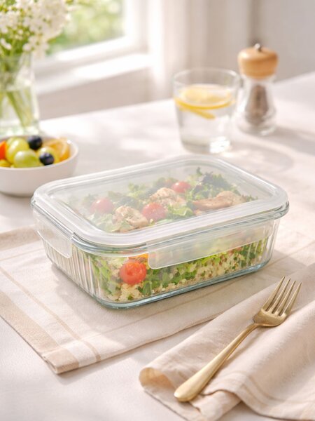 Sinsay - Διαφανές lunch box με καπάκι - clear