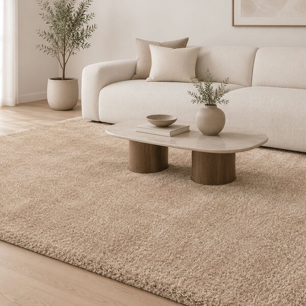 Χαλί (165x230) Polcarpet Satin Shaggy Gold