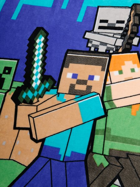 Sinsay - Κουβέρτα Minecraft - πολυχρωμο