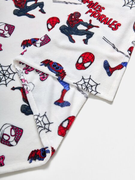 Sinsay - Παιδική κουβέρτα Spider-Man - λευκο