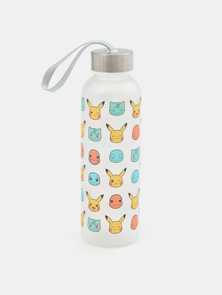 Sinsay - Μπουκάλι νερού με βιδωτό καπάκι και λαβή Pokémon - πολυχρωμο