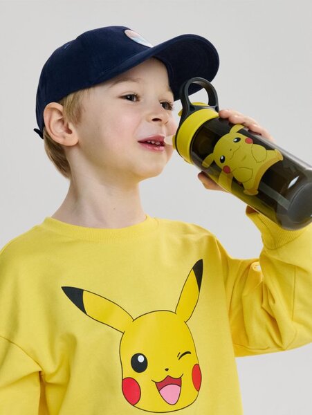 Sinsay - Μπουκάλι νερού με λαβή και καλαμάκι Pokémon - πολυχρωμο