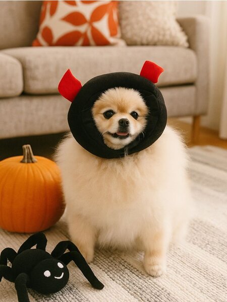 Sinsay - Αποκριάτικο ρούχο Halloween για σκύλο και γάτα - μαυρο
