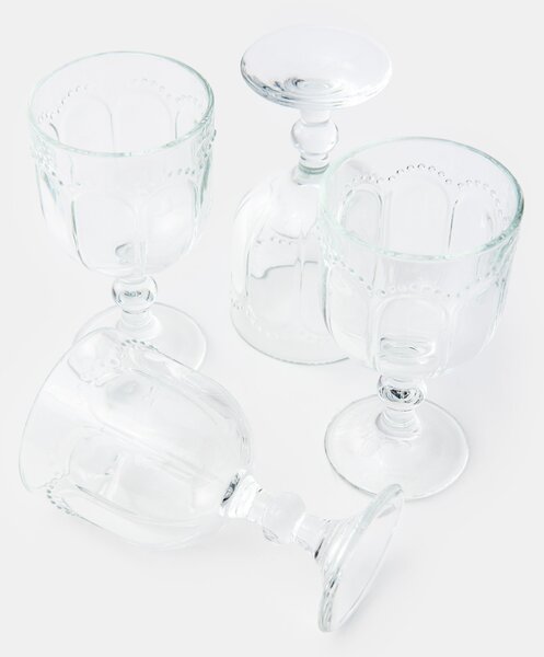 Sinsay - Σετ διακοσμητικών ποτηριών 4 pack - clear