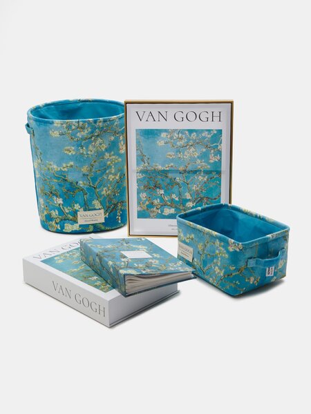 Sinsay - Καλάθι αποθήκευσης Van Gogh – Almond Blossom - πολυχρωμο