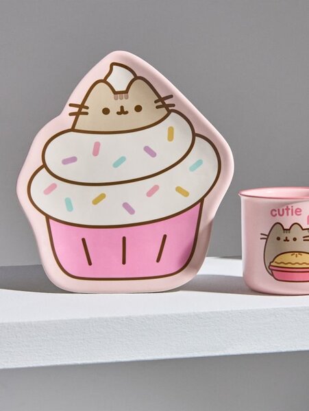 Sinsay - Κεραμικό πιάτο Pusheen the Cat - πολυχρωμο