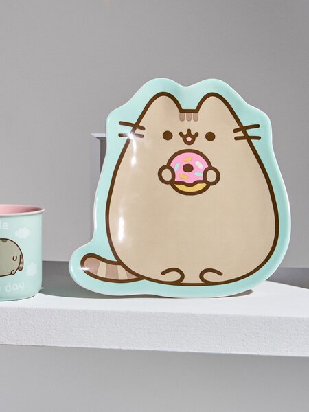 Sinsay - Κεραμικό πιάτο Pusheen the Cat - πολυχρωμο
