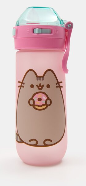 Sinsay - Μπουκάλι νερού με λαβή και καλαμάκι Pusheen the Cat - πολυχρωμο