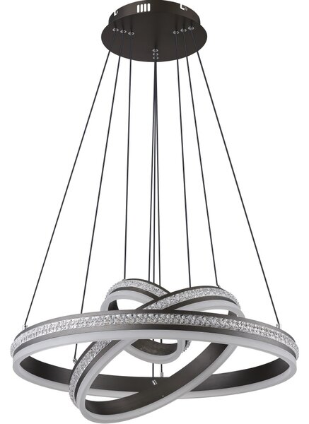 Globo 67314-70H - Led Dimmable κρεμαστό φωτιστικό οροφής GROUNI LED/70W/230V + RC