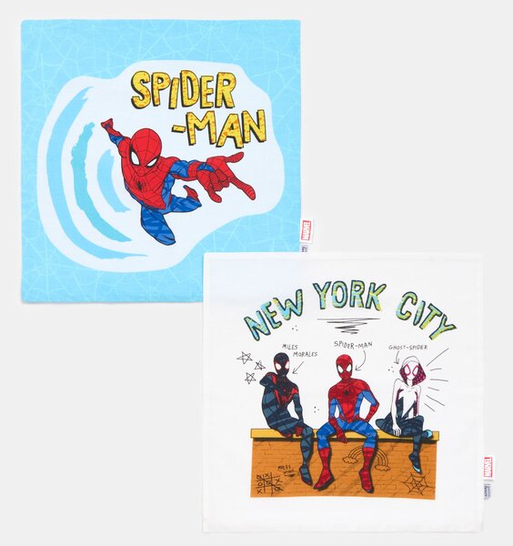 Sinsay - Βαμβακερές μαξιλαροθήκες Spider-Man 2 pack - πολυχρωμο