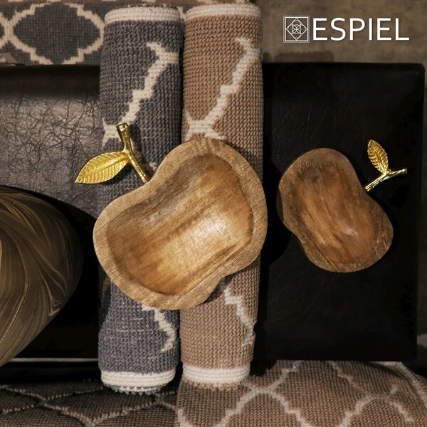 PERA BROWN ΧΑΛΙ 90% COTTON/10% POLYESTER 40Χ60 ΕΚ ΣΕΤ 4τμχ - Espiel