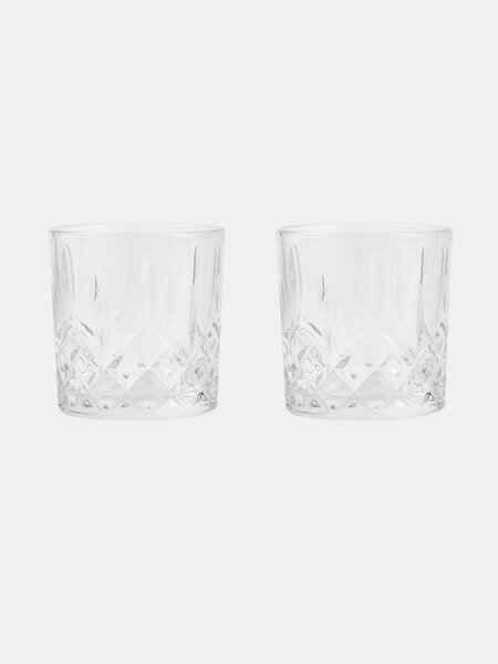 Sinsay - Ποτήρια με ανάγλυφο μοτίβο 2 pack - clear