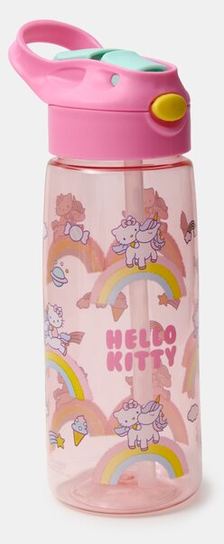 Sinsay - Μπουκάλι νερού με λαβή και καλαμάκι Hello Kitty - πολυχρωμο