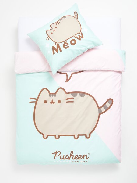 Sinsay - Σετ με κλινοσκεπάσματα Pusheen - πολυχρωμο