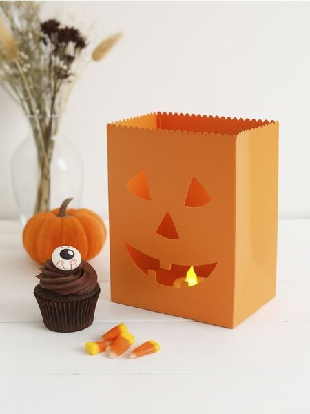Sinsay - Επιδαπέδια LED διακόσμηση Halloween με μοτίβο κολοκύθας - πορτοκαλι