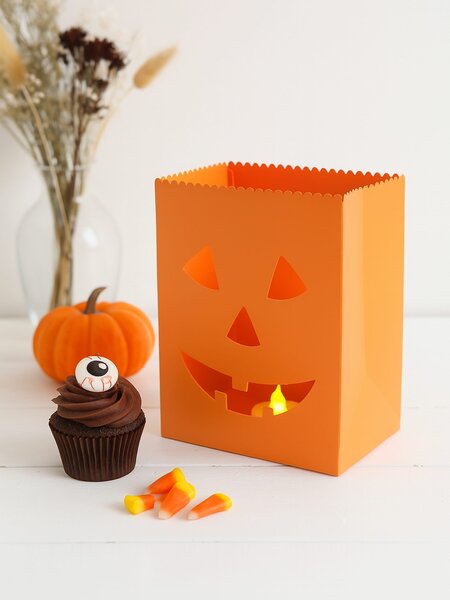 Sinsay - Επιδαπέδια LED διακόσμηση Halloween με μοτίβο κολοκύθας - πορτοκαλι