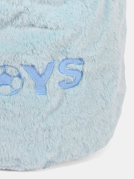 Sinsay - Καλάθι αποθήκευσης με επιγραφή TOYS - ανοιχτο μπλε