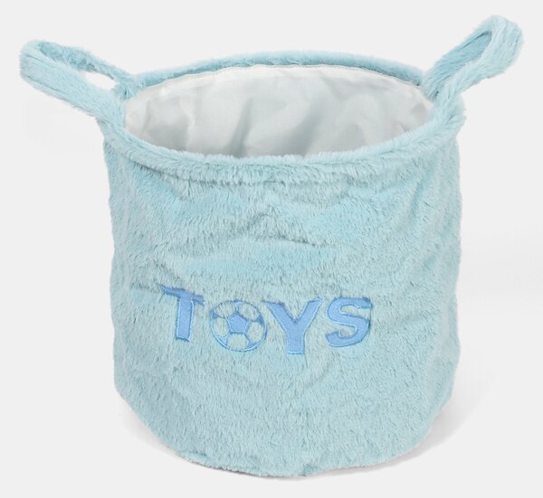 Sinsay - Καλάθι αποθήκευσης με επιγραφή TOYS - ανοιχτο μπλε