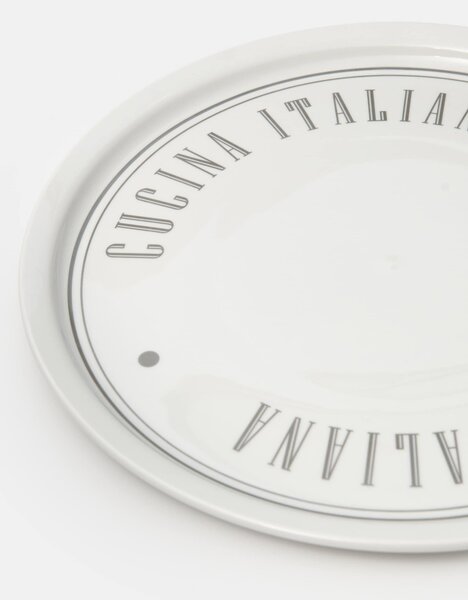 Sinsay - Κεραμικό πιάτο με την επιγραφή Cucina Italiana - πολυχρωμο