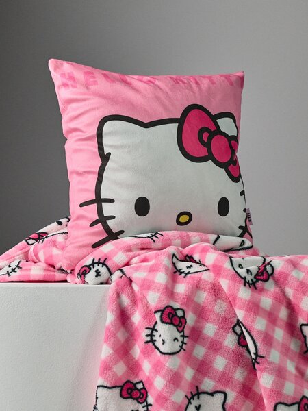Sinsay - Μαξιλαροθήκη Hello Kitty - ροζ παστελ