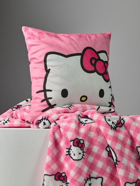Sinsay - Μαξιλαροθήκη Hello Kitty - ροζ παστελ