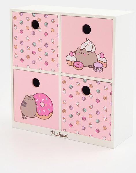 Sinsay - Παιδικό ντουλάπι με συρτάρια Pusheen - ροζ παστελ