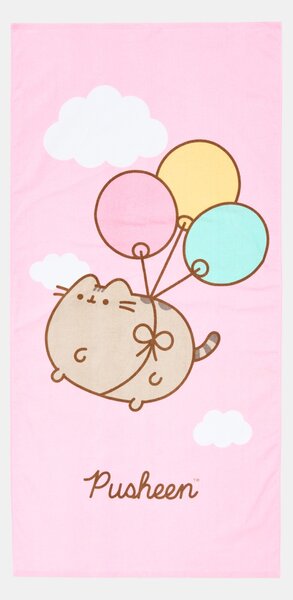 Sinsay - Βαμβακερή πετσέτα μπάνιου Pusheen the Cat - ροζ