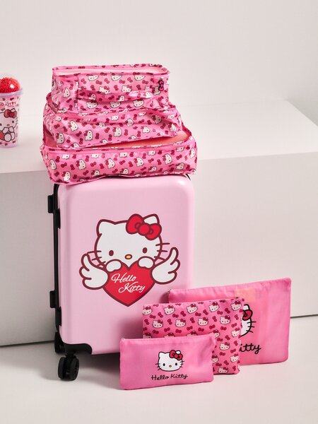 Sinsay - Σετ οργανωτών ταξιδιού Hello Kitty - ροζ