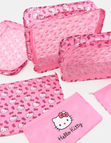 Sinsay - Σετ οργανωτών ταξιδιού Hello Kitty - ροζ