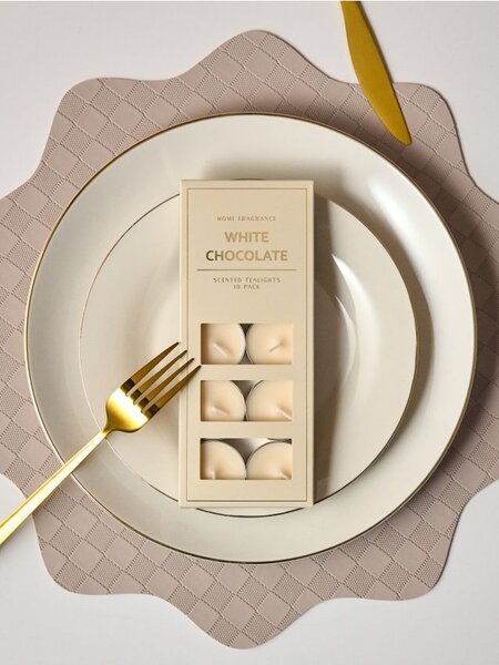Sinsay - Ρεσώ κεριά 10 pack White Chockolate - λευκο