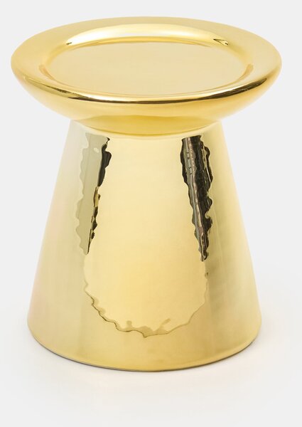 Sinsay - Διακοσμητικό κεραμικό κηροπήγιο - χρυσο