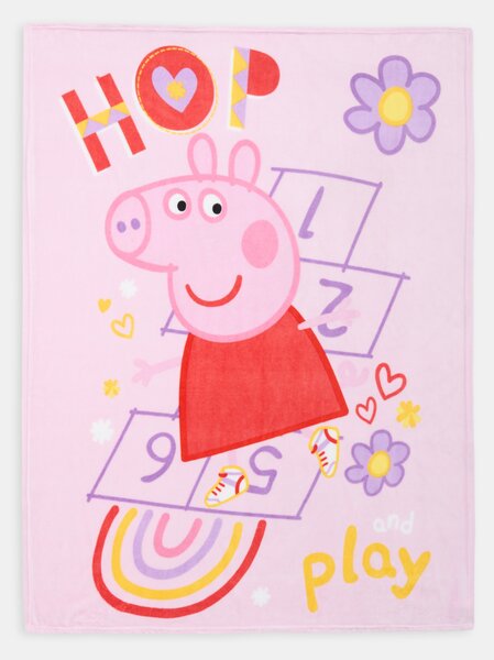 Sinsay - Κουβέρτα Peppa Pig - ροζ παστελ