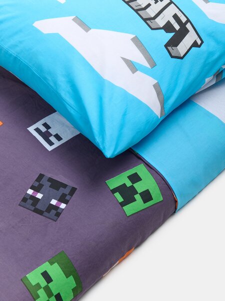 Sinsay - Σετ σεντονιών από βαμβάκι Minecraft - πολυχρωμο