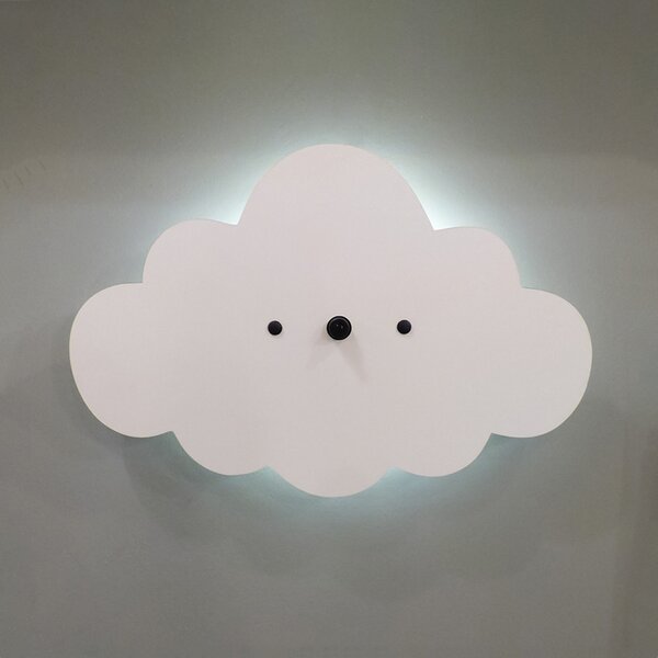 Παιδική Απλίκα Τοίχου LED Heronia Cloud 36-0046